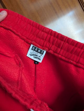 Pantalón chándal Grimey Rojo