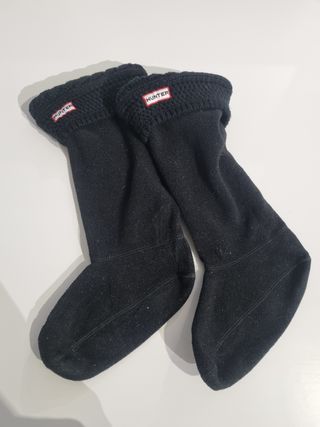 Calcetines calentadores Hunter negros talla 37