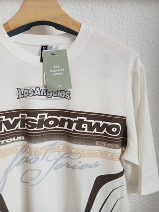 Camiseta oversize H&M Divisiontwo