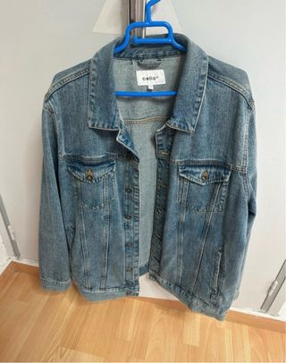 Chaqueta tejana Celio hombre azul