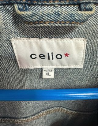 Chaqueta tejana Celio hombre azul