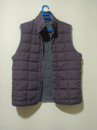 Chaleco acolchado hombre verde