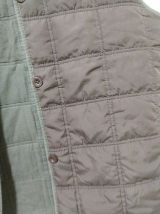 Chaleco acolchado hombre verde