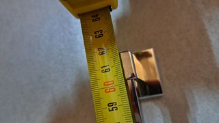 Portasciugamani cromo lucido 60 cm