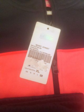 Conjunto Chándal Mujer XL Negro/Rojo