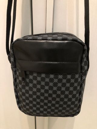 Borsello tracolla unisex fantasia geometrica