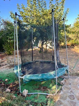 Colchoneta elástica para jardín