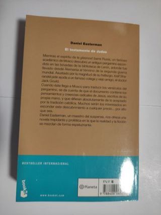  El testamento de Judas - Daniel Easterman 
