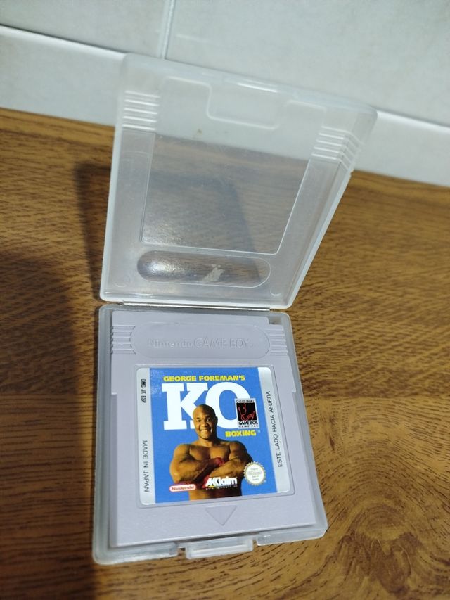 George Foreman's KO Boxing Game Boy Nintendo