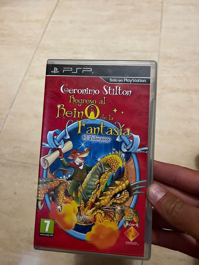 Geronimo Stilton PSP Regreso al Reino de la Fantas