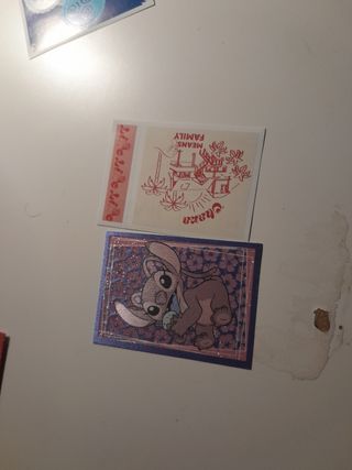 Cromos de Stitch