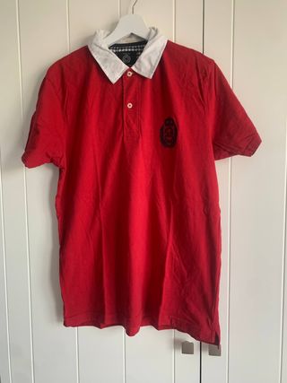Polo Rojo Hombre