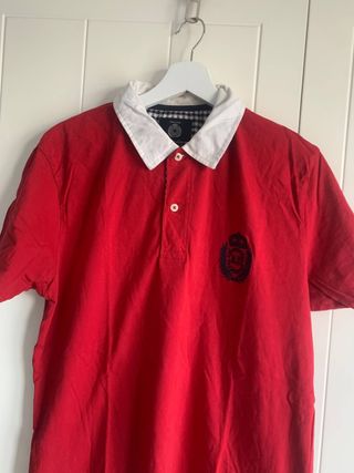 Polo Rojo Hombre