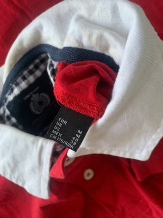 Polo Rojo Hombre