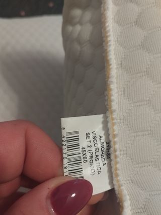 Pack 2 Almohadas Aloe Vera