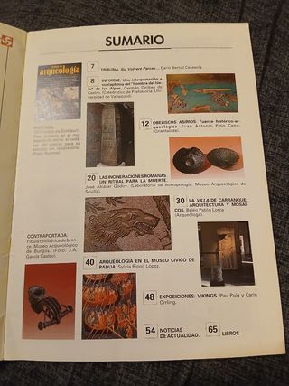 Arqueología revista