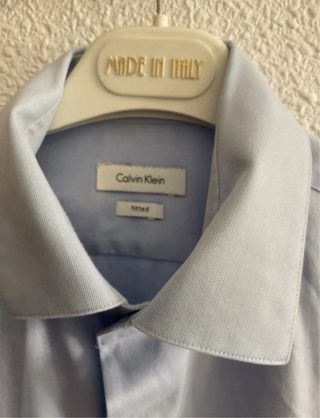 Camisa Calvin Klein azul