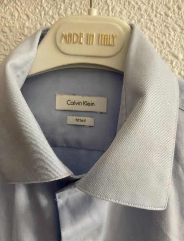 Camisa Calvin Klein azul