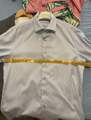 Camisa Calvin Klein azul