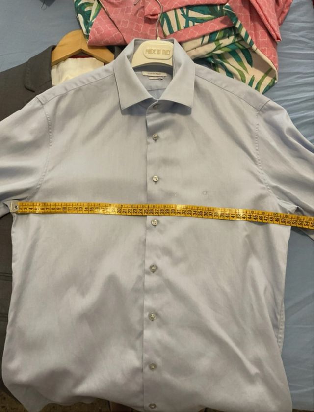 Camisa Calvin Klein azul