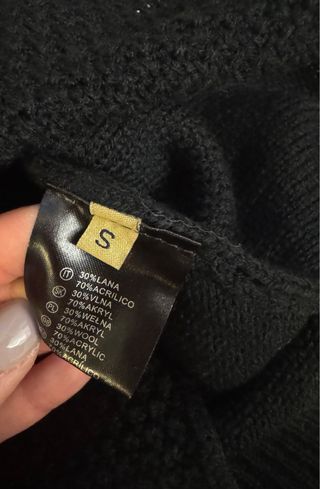 Maglione con cappuccio Paul Martin's nero