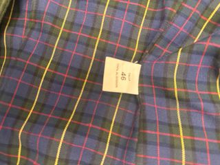 Americana de pana verde talla 48. hierro y albero 