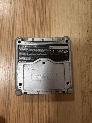Nintendo Game Boy Advance SP Plata