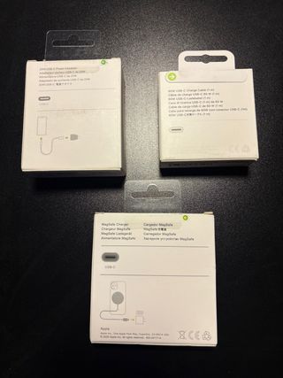 Pack cargadores iphone
