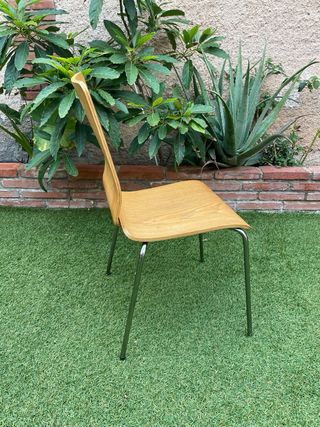 Silla madera y metal (tengo dos)