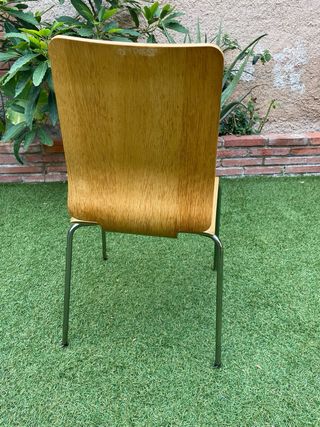 Silla madera y metal (tengo dos)