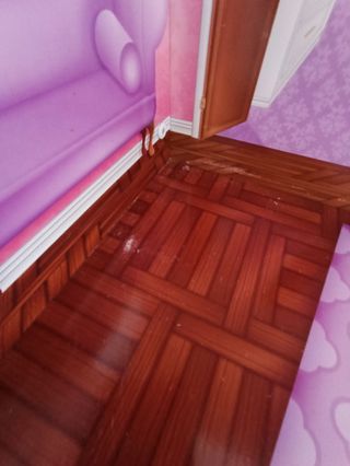 Casa de muñecas grande de madera