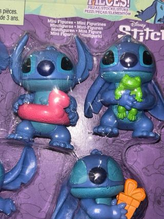 REBAJA HOY - Set 5 Figuras Stitch - Disney