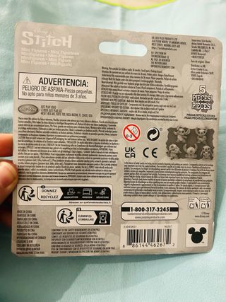 REBAJA HOY - Set 5 Figuras Stitch - Disney