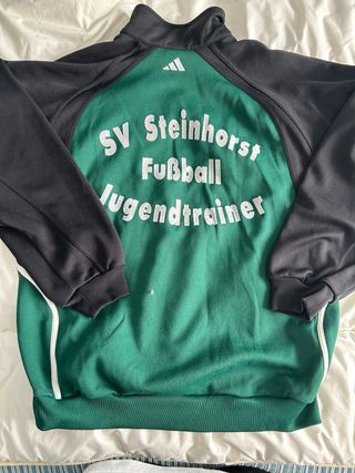 Sudadera Adidas Verde y Negra