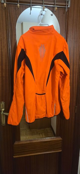 Chaqueta ciclismo Arsuxeo naranja