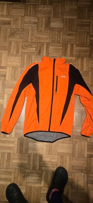 Chaqueta ciclismo Arsuxeo naranja