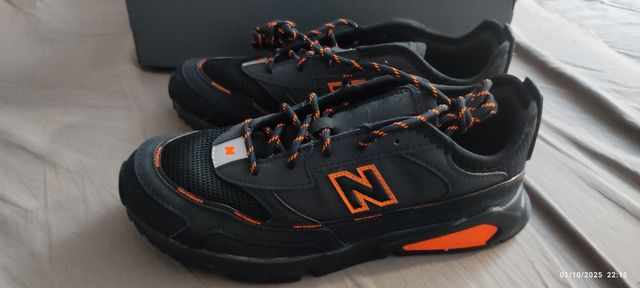 New Balance X-Racer GSXRCFT1 Negro Naranja UNISEX
