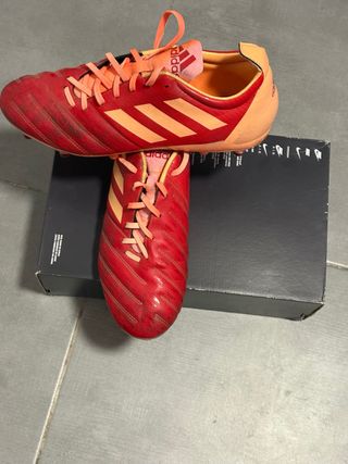 Zapatillas Adidas Naranja y Rojo