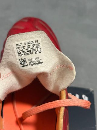 Zapatillas Adidas Naranja y Rojo