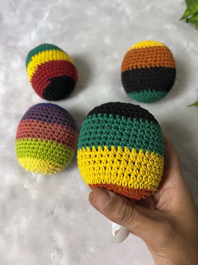 Pelotas de Malabares Tejidas