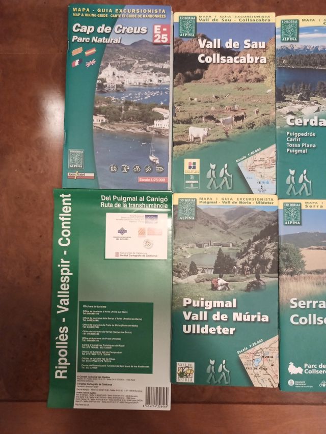 Pack Mapes Alpina Catalunya – 6 unitats