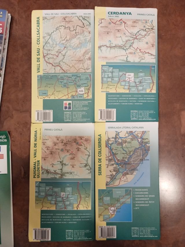 Pack Mapes Alpina Catalunya – 6 unitats