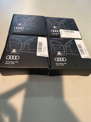 20 Luces LED Bienvenida Audi Sline 