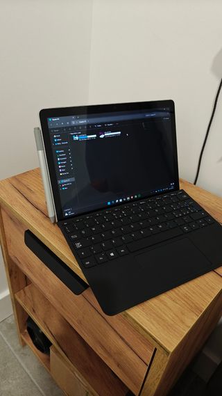 Microsoft Surface Go 3 + lápiz + teclado + funda