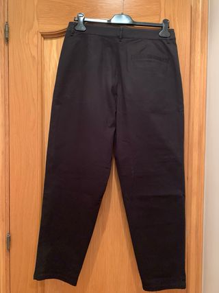 Pantalon ancho hombre Asos color negro 