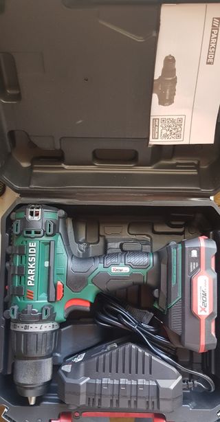 Taladro Parkside 20V a batería