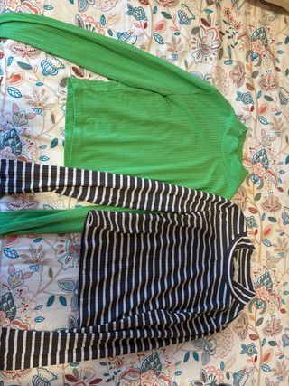 Camisetas manga larga ajustadas
