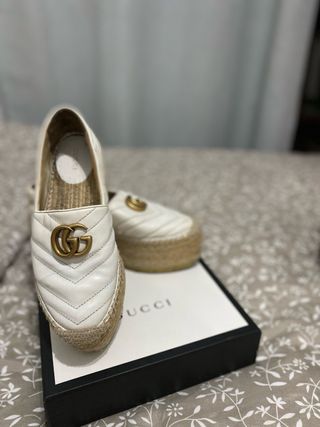 Cuñas Gucci Cerradas Talla 36 Originales