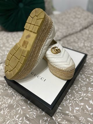 Cuñas Gucci Cerradas Talla 36 Originales