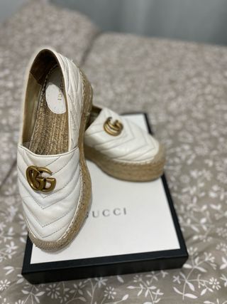 Cuñas Gucci Cerradas Talla 36 Originales